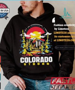Dude Dad Colorado Strong T shirt