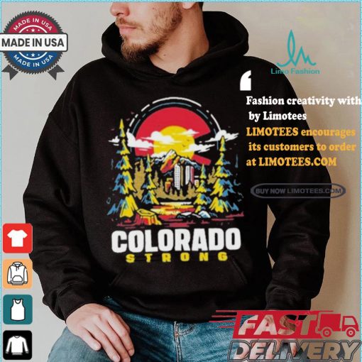 Dude Dad Colorado Strong T shirt