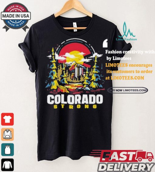 Dude Dad Colorado Strong T shirt