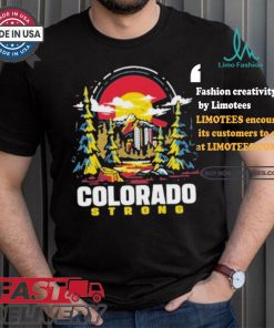 Dude Dad Colorado Strong T shirt