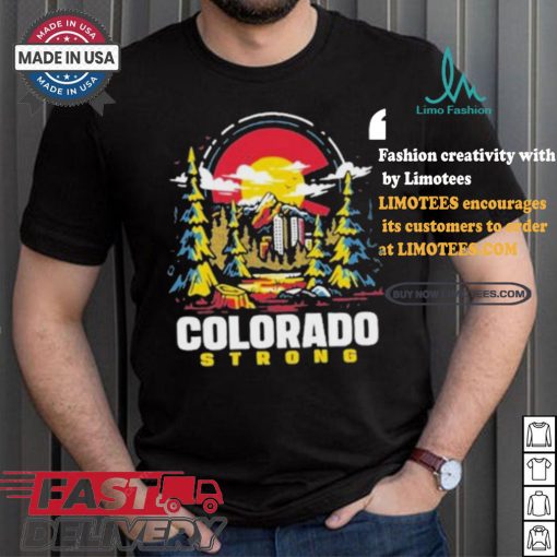 Dude Dad Colorado Strong T shirt