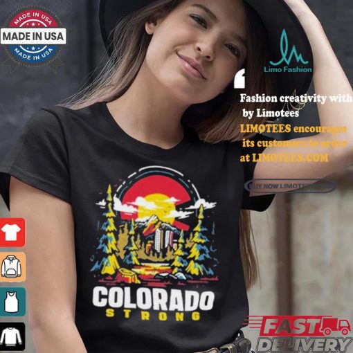 Dude Dad Colorado Strong T shirt