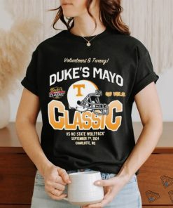 Duke’s Mayo Classic 2024 Volunteers & Twang Tennessee Vs Nc State Wolfpack September 7th 2024 Shirt