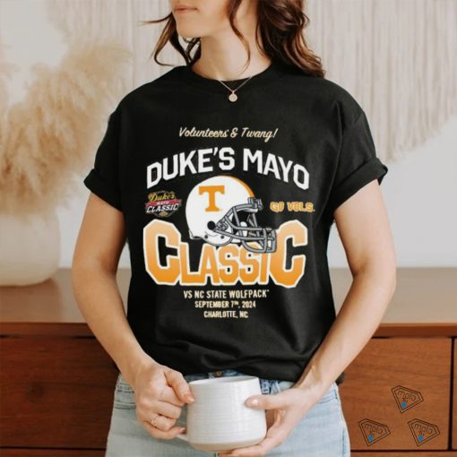 Duke’s Mayo Classic 2024 Volunteers & Twang Tennessee Vs Nc State Wolfpack September 7th 2024 Shirt