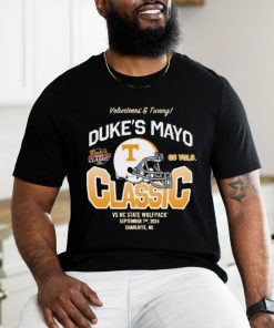 Duke’s Mayo Classic 2024 Volunteers & Twang Tennessee Vs Nc State Wolfpack September 7th 2024 Shirt
