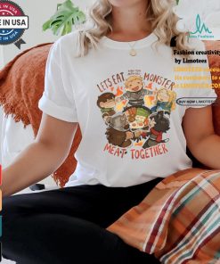 Dungeon Meshi Let’s Eat Monster Meat Together Shirt