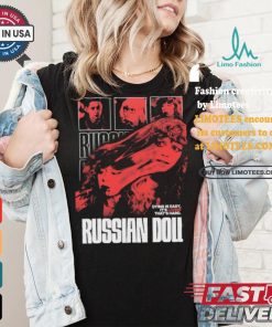 Dying Is Easy It’s Living That’s Hard Russian Doll T shirt