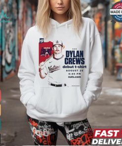 Dylan Crews debut Washington Nationals Poster Shirt