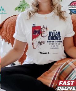 Dylan Crews debut Washington Nationals Poster Shirt