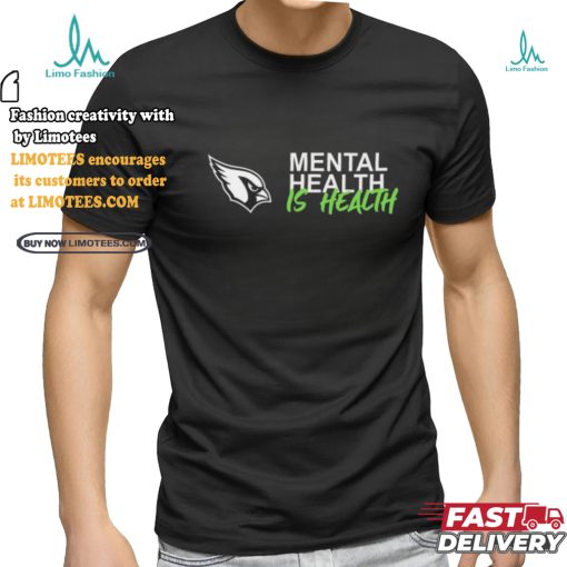 Edgerrin James Arizona Cardinals Mental Health Is Health T Shirt