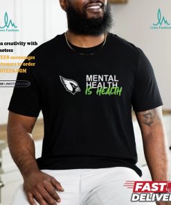 Edgerrin James Arizona Cardinals Mental Health Is Health T Shirt