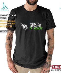 Edgerrin James Arizona Cardinals Mental Health Is Health T Shirt