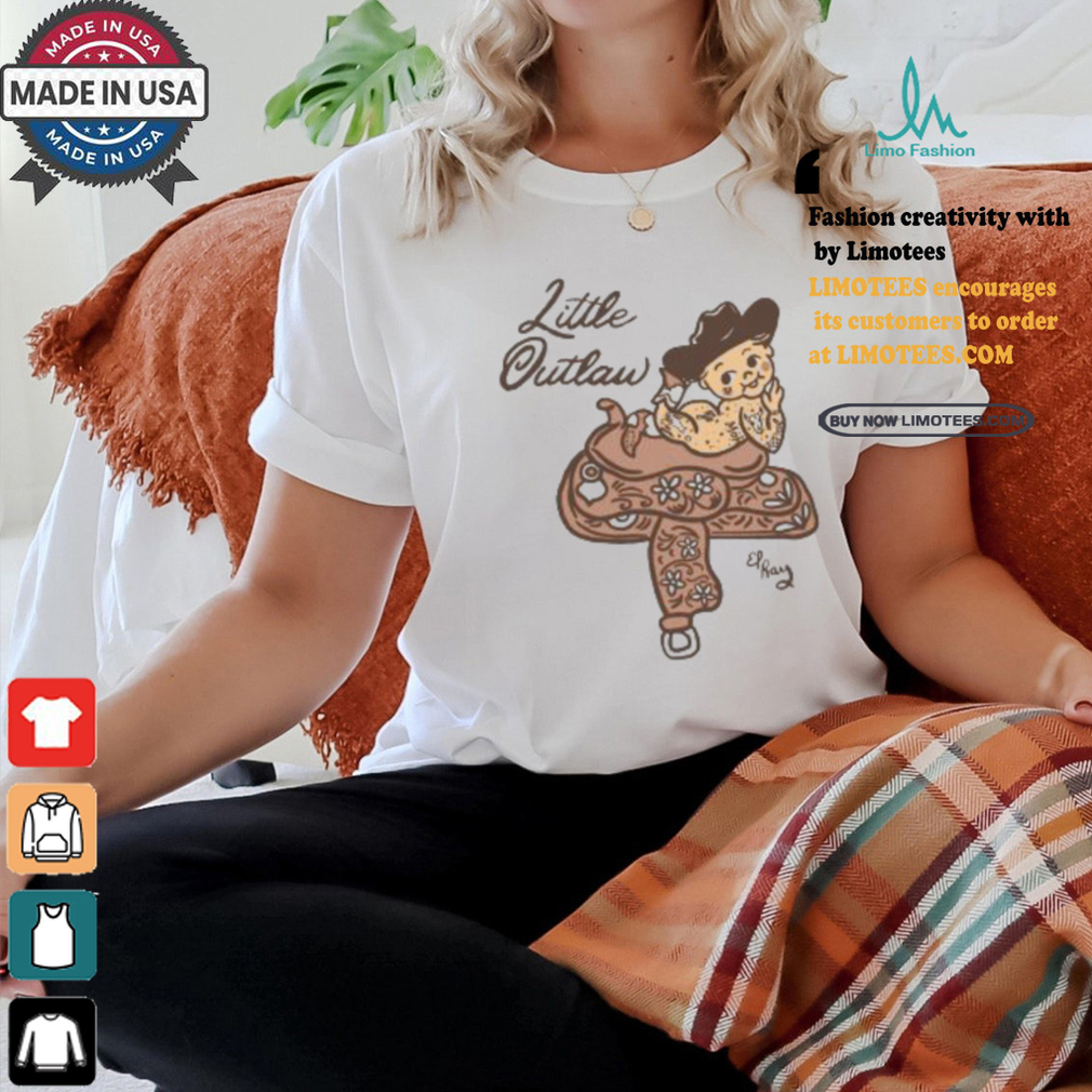 El Ray Artist Kewpie Cowboy Little Outlaw Shirt El Ray Artist Kewpie Cowboy Little Outlaw Shirt