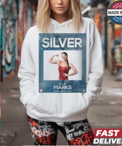 Ellie Marks Silver Medal Women’s 50M Freestyle S6 Paralympic Games Paris 2024 Poster t shirt