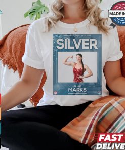 Ellie Marks Silver Medal Women’s 50M Freestyle S6 Paralympic Games Paris 2024 Poster t shirt