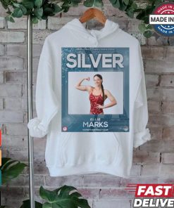 Ellie Marks Silver Medal Women’s 50M Freestyle S6 Paralympic Games Paris 2024 Poster t shirt