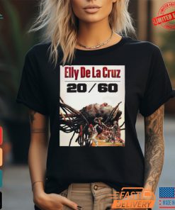 Elly De La Cruz Cincinnati Reds 20 HR 60 SB Season In MLB History Shirt