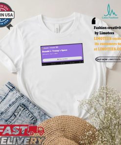 Elon Musk Interviews Trump Listen Live Shirt
