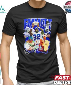 Emmitt Smith Dallas Cowboys signature vintage graphic shirt