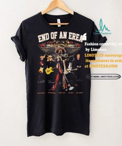 End Of An Erea Aerosmith Signatures shirt