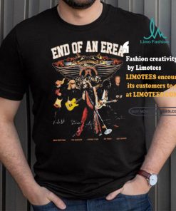 End Of An Erea Aerosmith Signatures shirt