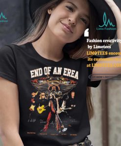 End Of An Erea Aerosmith Signatures shirt
