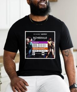 Esports World Cup 2024 Street Fighter 6 schedule shirt