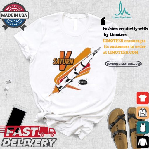 Estes Rockets Saturn V T shirt