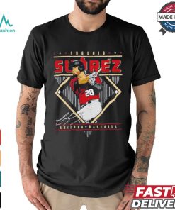 Eugenio Suarez Arizona Diamondbacks signature diamond baseball shirt