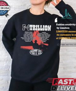 F 1 Trillion Tracklist shirt