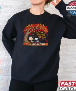 Fall Snoopy It’s The Most Wonderful Time Of The Year Shirt