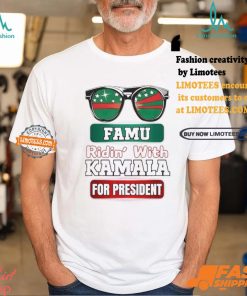 Famu Ridin’ With Kamala For President 2024 Shirt