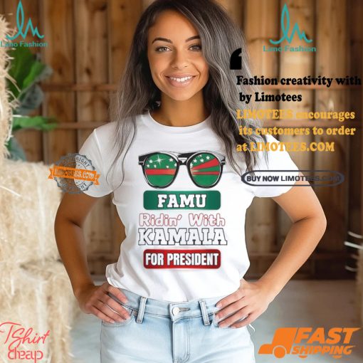 Famu Ridin’ With Kamala For President 2024 Shirt