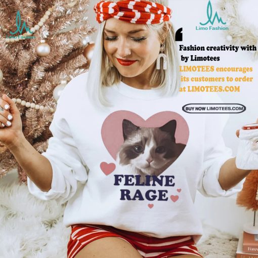 Feline Rage Cat Shirt