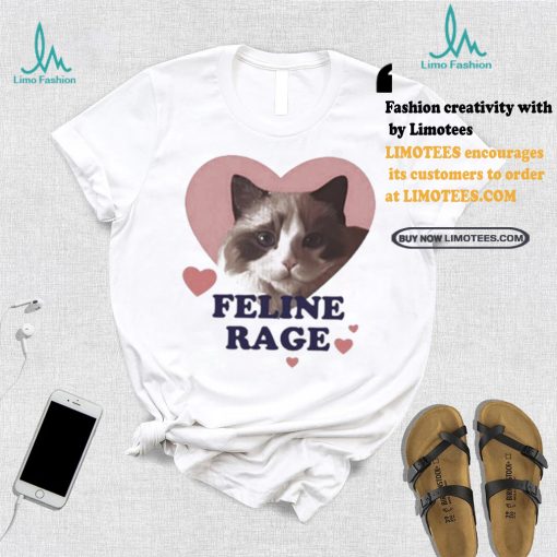 Feline Rage Cat Shirt