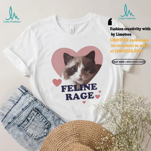 Feline Rage Cat Shirt