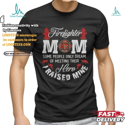 Firefighter Fireman Mom T shirt