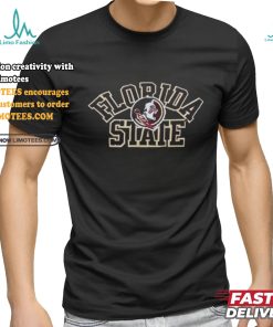 Florida State Seminoles Black Classic Boxy Crop T Shirt