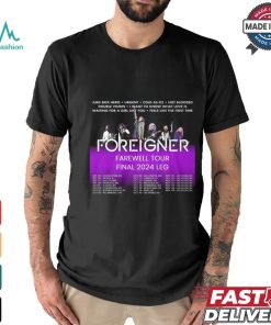 Foreigner Farewell Tour 2024 Shirt