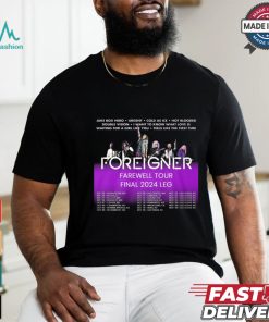 Foreigner Farewell Tour 2024 Shirt