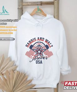 Forever Kamala Harris and Tim Walz Waltz US flag shirt