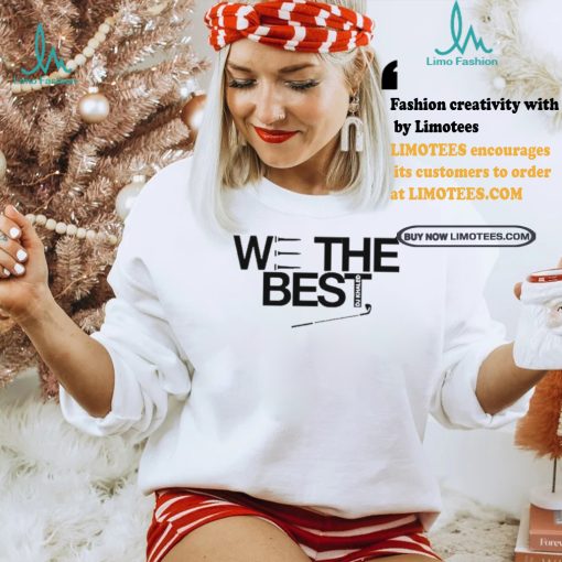 Funny 2024 dj khaled we the best yellow golf club shirt