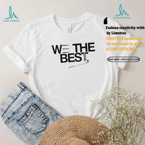 Funny 2024 dj khaled we the best yellow golf club shirt