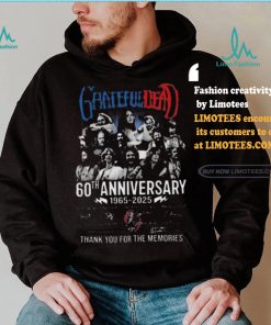 Funny Grateful dead 60th anniversary 1965 2025 thank you for the music shirt