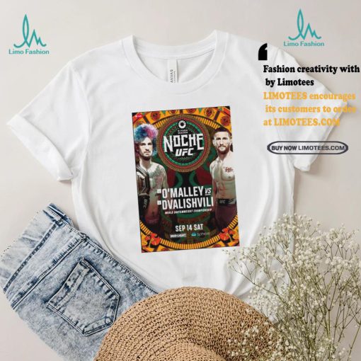 Funny Ufc 306 noche sean o’malley vs merab dvalishvili 2024 poster shirt