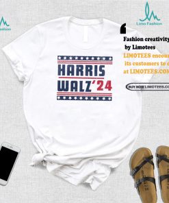 Funny Vintage Harris Walz 2024 Presidential Election T Shirt