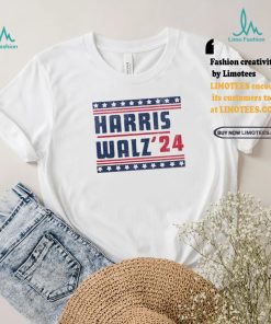 Funny Vintage Harris Walz 2024 Presidential Election T Shirt