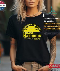 G Unit Merch Store I Survived The Dome Humor & Harmony Weekend Shirt
