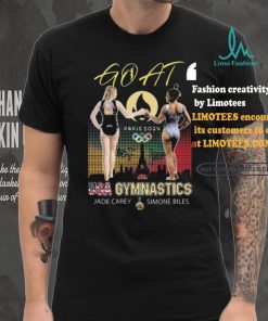 GOAT Paris 2024 USA Gymnastics Jade Carey and Simone Biles Signatures shirt