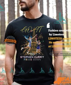GOAT Stephen Curry Paris 2024 T Shirt